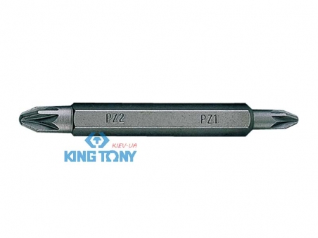 Бита PZ2 двусторонняя  KINGTONY 1360022Z