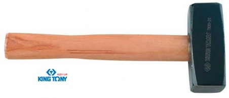 Молот 2,25 кг L=300mm деревянная ручка KINGTONY 7833-20